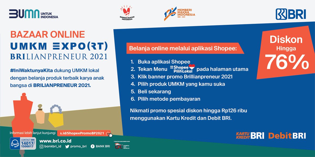 dstoryofibu's tweet photo. Belanja produk UMKM dari aplikasi shopee dpt diskon yg lumayan bgt niih #TerimaKasihBrilianpreneur2021 https://t.co/0WdAOi3Hok