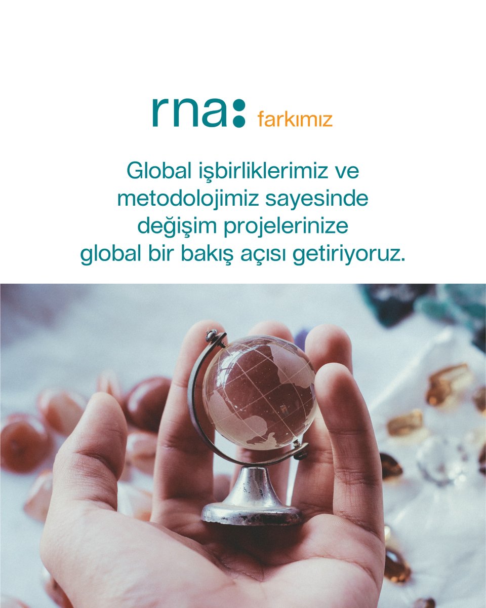 Gerçekleştirdiğimiz global işbirlikleri ve bir çok değişim projesinin içinde yer alarak geliştirdiğimiz özgün metodolojimiz ile şirketinizin farklı alanlarda yürüttüğü değişim projelerine global bir bakış açısı getiriyoruz.
#RNA #ChangeManagement #DeğişimYönetimi