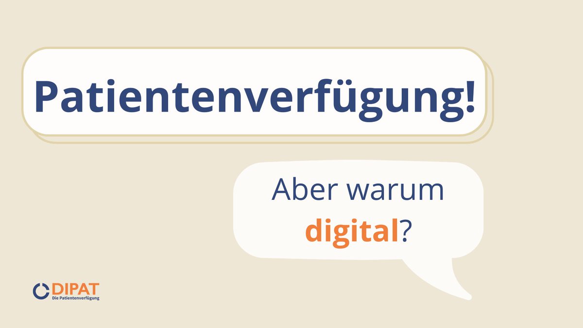 DIPAT - Die Patientenverfügung tweet media