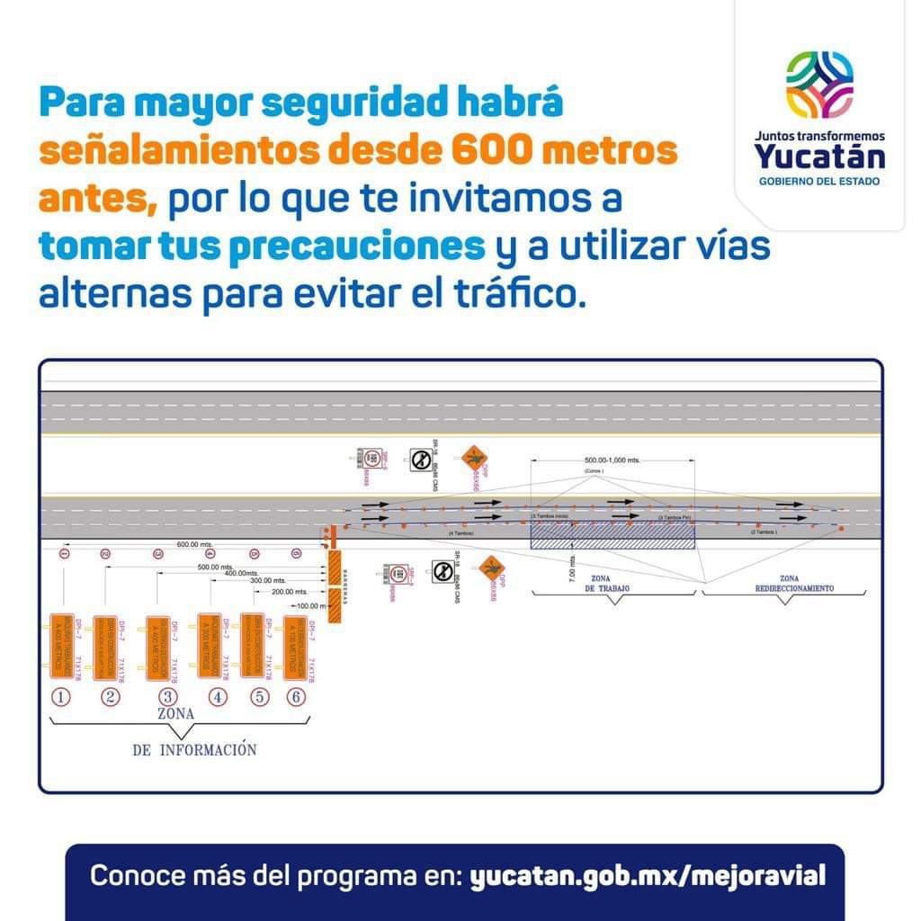 sspyuc's tweet photo. #AVISO IMPORTANTE

Se realizan #trabajos de mejoras en el #carril de baja de #poniente a #oriente de la zona norte del Kilómetro 30+500 del cuerpo interior  al Km 28+900 y de sur a norte del Km 36+900 al Km 38+100 del cuerpo interior de la zona norte...(1/2) https://t.co/8XfBLGRtDB