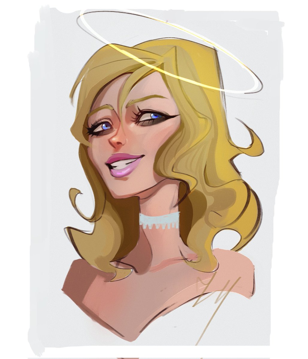 ZYG6669's tweet photo. Some pretty Angel portrait c: 

#digitalartportrait UwU https://t.co/UOqDgEmSKd