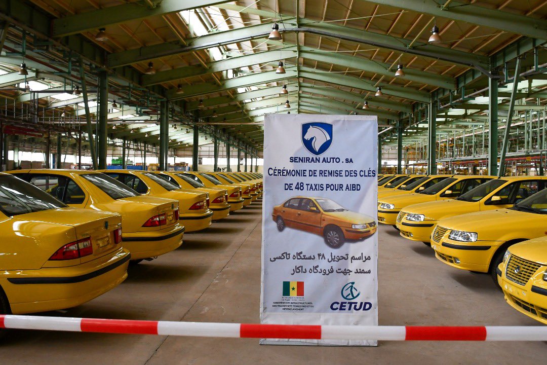 cetudsn's tweet photo. 1/5 Cérémonie de remise des clés d’un lot de 4️⃣8️⃣ taxis 🚖  neufs aux opérateurs de taxis de l’aéroport international Blaise Diagne, sous la présidence effective de Monsieur 🔘Mansour FAYE, Ministre des Infrastructures des Transports terrestres et du Désenclavement.

#taxis https://t.co/WCYHWdEwYN