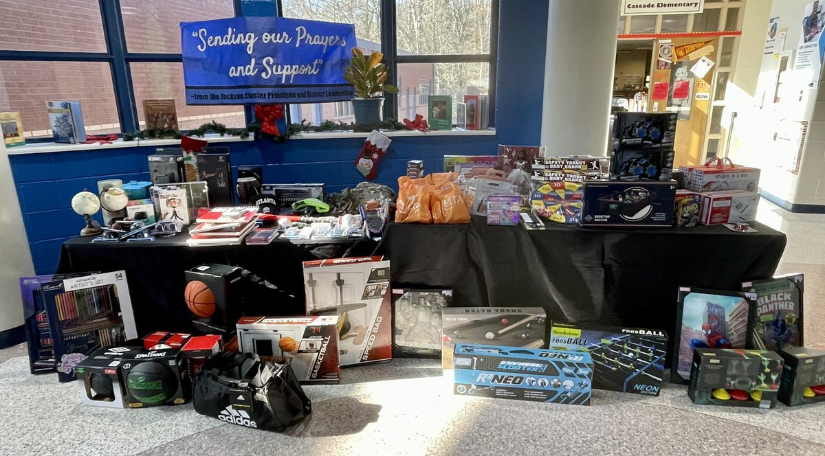Kimberly David (@mrskimdavid) on Twitter photo Our business partners are AMAZING!!!😃The Cascade Business Association and Best in Show Dog Groomers 🐕donated toys to Cascade Scholars. Every student in the school received a gift!!!🎁<a href="/CasPrinciTmomon/">Tiffany Momon</a> <a href="/drkalag/">Dr. Kala T. Goodwine</a> <a href="/FelixRuffin16/">FelixRuffin</a> <a href="/apsupdate/">ATL Public Schools</a> <a href="/CascadeESMedCtr/">CascadeESMedCtr</a> Our business partners are AMAZING!!!😃The Cascade Business Association and Best in Show Dog Groomers 🐕donated toys to Cascade Scholars. Every student in the school received a gift!!!🎁<a href="/CasPrinciTmomon/">Tiffany Momon</a> <a href="/drkalag/">Dr. Kala T. Goodwine</a> <a href="/FelixRuffin16/">FelixRuffin</a> <a href="/apsupdate/">ATL Public Schools</a> <a href="/CascadeESMedCtr/">CascadeESMedCtr</a>