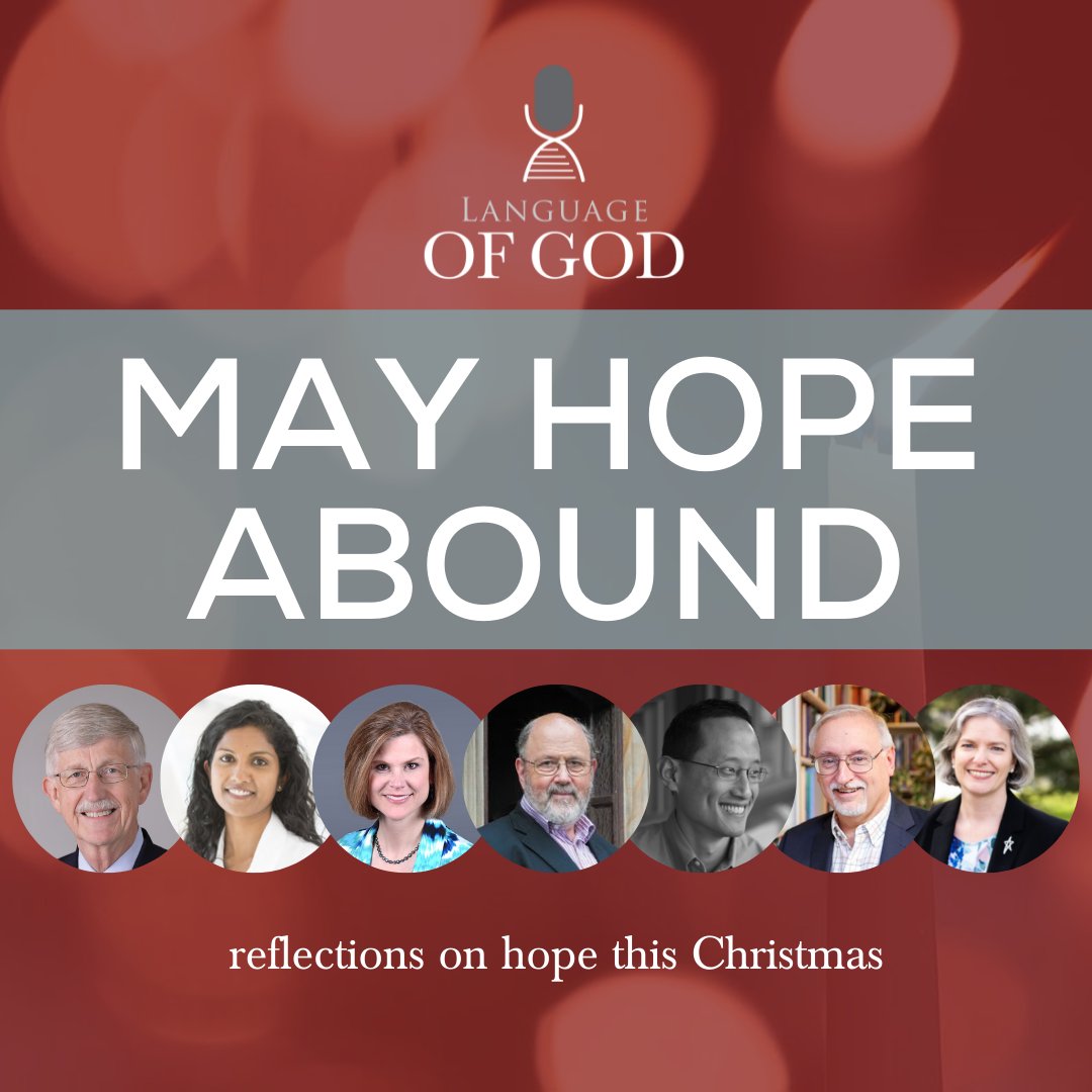 BioLogosOrg's tweet photo. It's our 100th Episode!

We reach out to some of our guests over the past 99 episodes to find out where they find hope in this season of Christmas. 

LISTEN: https://t.co/Ozf5OfTfoX https://t.co/OP9UJn7BhX