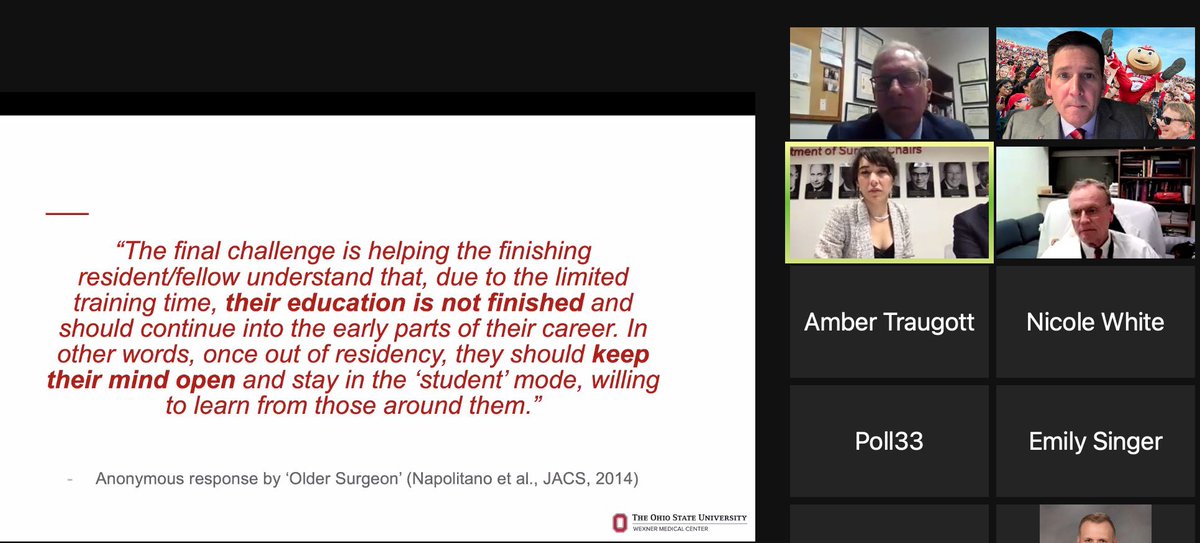 Timothy M. Pawlik (@timpawlik) on Twitter photo Thanks Dr. Singer & <a href="/ZakkoMD/">Jason Zakko, MD, MS</a> for fantastic <a href="/OhioStateSurg/">Ohio State Wexner Medical Center Surgery Dept.</a> Chief Resident GR “debate”-is Residency enough or do trainees need fellowships to be “fully” prepared? Are case numbers, experience, training time adequate in residency to enter practice? Do we need transition to practice? Thanks Dr. Singer & <a href="/ZakkoMD/">Jason Zakko, MD, MS</a> for fantastic <a href="/OhioStateSurg/">Ohio State Wexner Medical Center Surgery Dept.</a> Chief Resident GR “debate”-is Residency enough or do trainees need fellowships to be “fully” prepared? Are case numbers, experience, training time adequate in residency to enter practice? Do we need transition to practice?