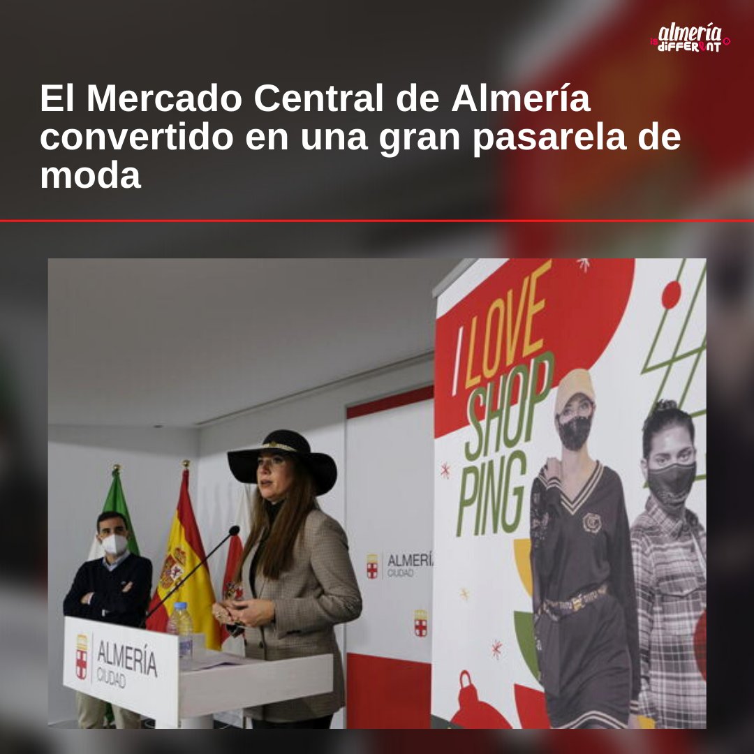 🔴 ‘I love Shopping’ se instala a partir de las 🕗 20:00h en 📍 el Mercado Central 🗓️ hoy, 16 de diciembre, de la mano del Ayuntamiento y Navarro Pasarela para convertir este edificio tan emblemático en una gran pasarela de moda donde se podrán disfrutar de más de 120 looks.
