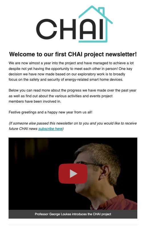 Project CHAI tweet media