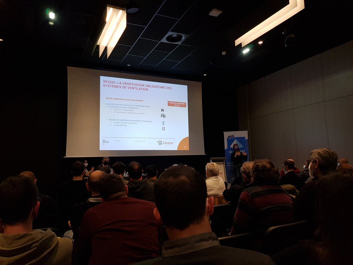 dooapp's tweet photo. Présentation de la mise en place de l'obligation de vérification des systèmes de ventilation. #RE2020 #INFILTREA #AERO+ https://t.co/4BNOIjHjHk