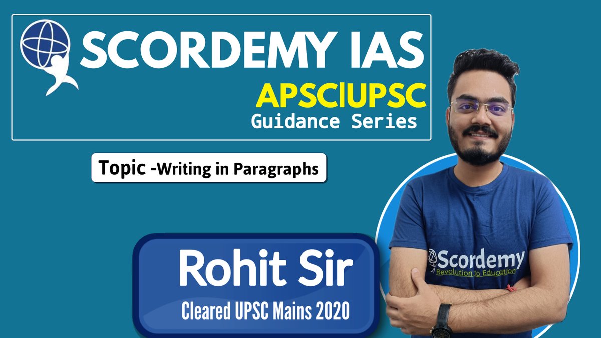 scordemy_app's tweet photo. Hello and welcome to #ScordemyIAS, where you will understand how and where to prepare for the forthcoming #APSCexamination .
To watch the video of part- 4, click on the link: 
https://t.co/MamGmAcJH9

#scordemyIAS #APSC #apscmains #upsc #upsc2021 #upscexam https://t.co/ciX87QGINF