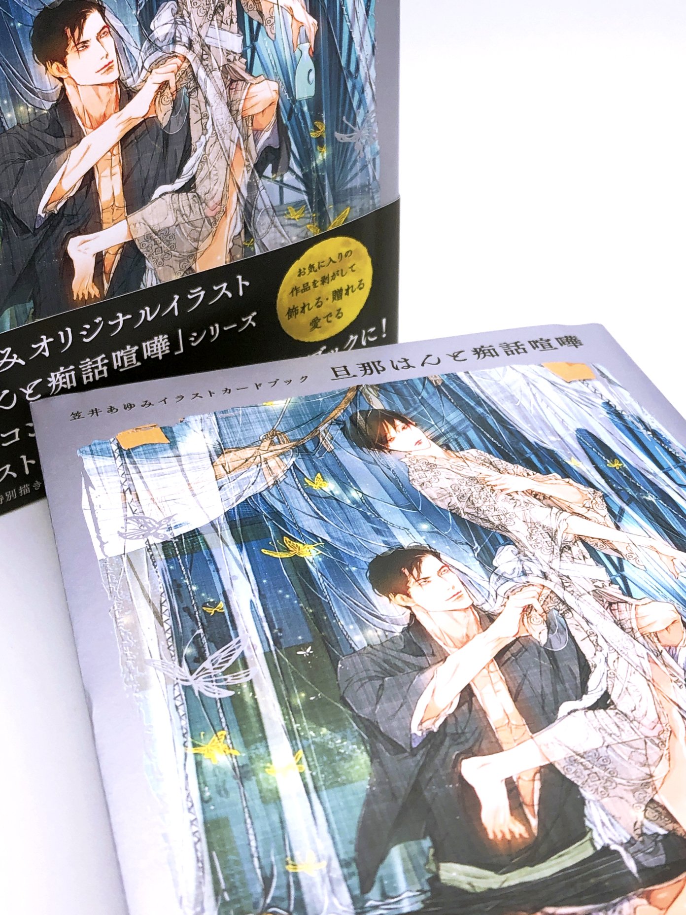 笠井あゆみ Ayumikasai イラストカードブック旦那はんと痴話喧嘩 画集 媚薬 発売中 Ar Twitter 小説の謎めくタイトル 美しいです 尾上与一先生 素晴らしい物語を有難うございます 二人の呼吸を感じるような京言葉監修を請け負って下さった華藤えれな先生