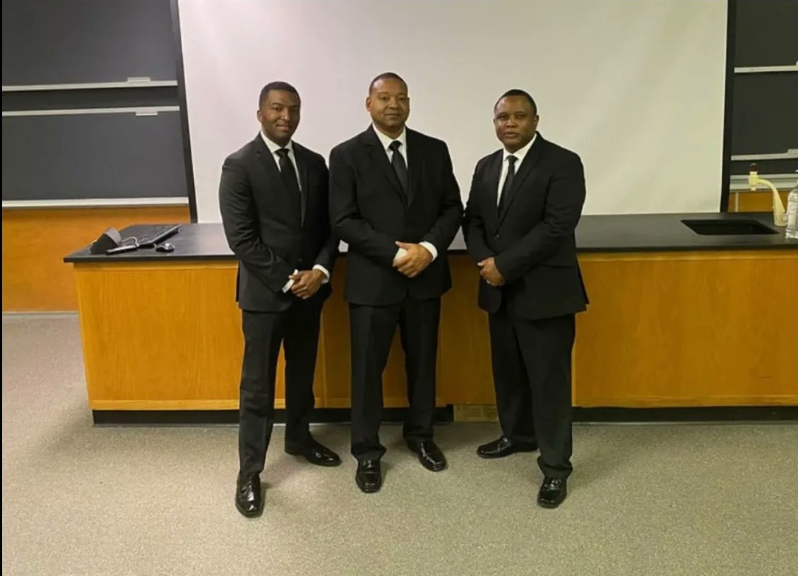 msalphas's tweet photo. Let's celebrate to the three newest initiates Xi Zeta Lambda Chapter. Welcome to the House, Brothers!
#MAN #AlphaSouth #APA1906Network
@AlphaSouth @apa1906NETwork https://t.co/oqdRprOnla