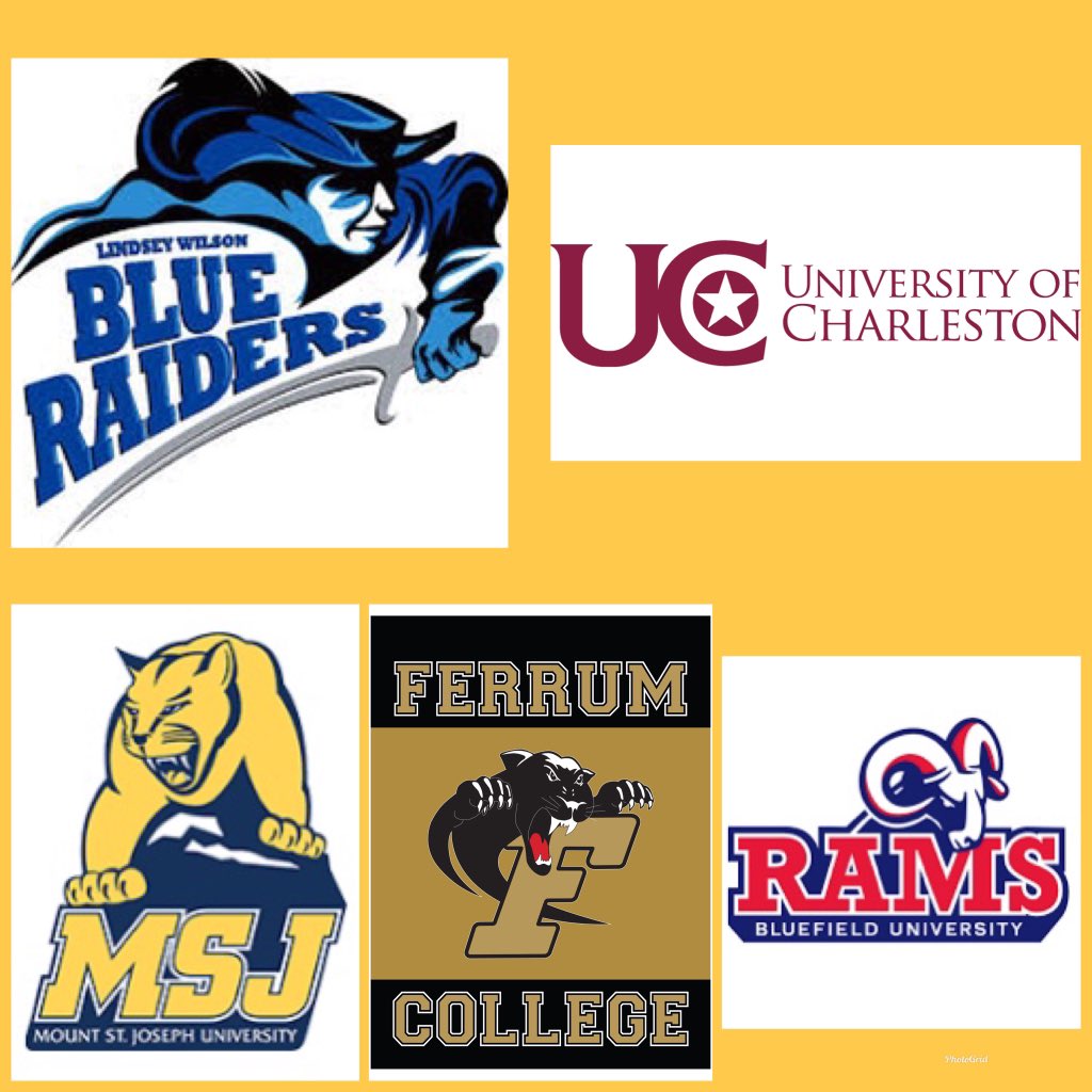 DC_Pioneers's tweet photo. We would like to thank these schools for coming by during the last week to check in on some of our student athletes. #PioneerPride https://t.co/F47IKzRzn2