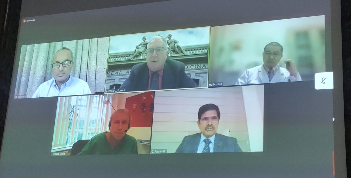 CIRUGÍA ONCOLÓGICA ESOFAGOGA
ÁSTRICA. 
Continuamos aprendiendo de los mejores... C. Palanivelu, H. Stein, Hai-Bo-Sum, <a href="/AntonioTorres63/">Antonio Torres</a> , <a href="/cspramesh/">Pramesh CS</a>