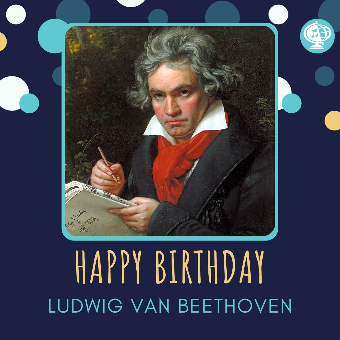 MusicCelebrate's tweet photo. Happy 251st birthday to Ludwig van Beethoven!
What is your favorite Beethoven composition? Comment below with your favorite!
#MusicCanChangeTheWorld #ConcertToursWithIntegrity https://t.co/Lv2Jh9G9c1