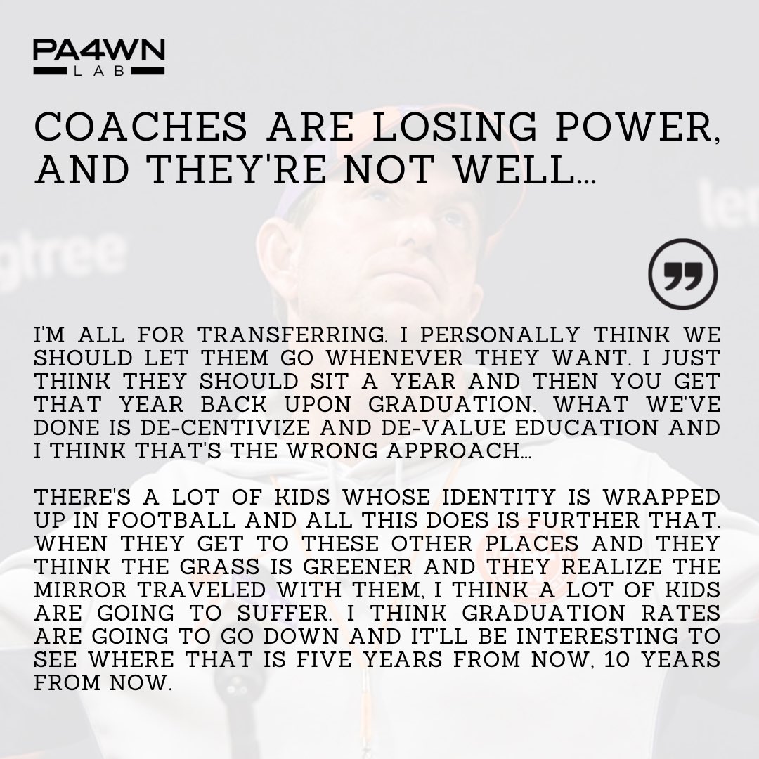 PA4WNLab's tweet photo. Coaches are losing power, 
And THEY’RE NOT WELL https://t.co/KwU29U4MD1
