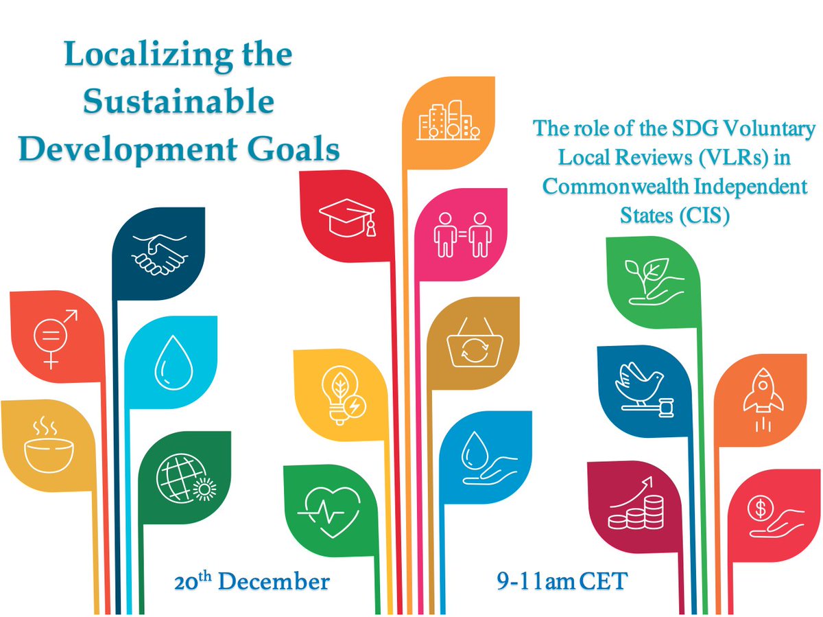 unececities's tweet photo. How will your city look in 2030❓
⏰Join us on 20 Dec from 9-11am CET, to learn about approaches to localizing the UN #SDGs & the role of SDG Voluntary Local Reviews in Commonwealth Independent States (CIS)
➡️https://t.co/6UElGGaTwz https://t.co/0GemXVPWbz