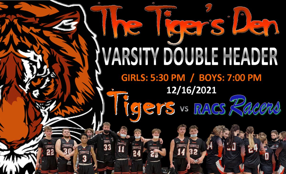 MLDillenbeck's tweet photo. A fun annual tradition!  Come on out tonight to support BOTH varsity basketball programs! GO TIGERS!! https://t.co/qwJa7ab1Dx