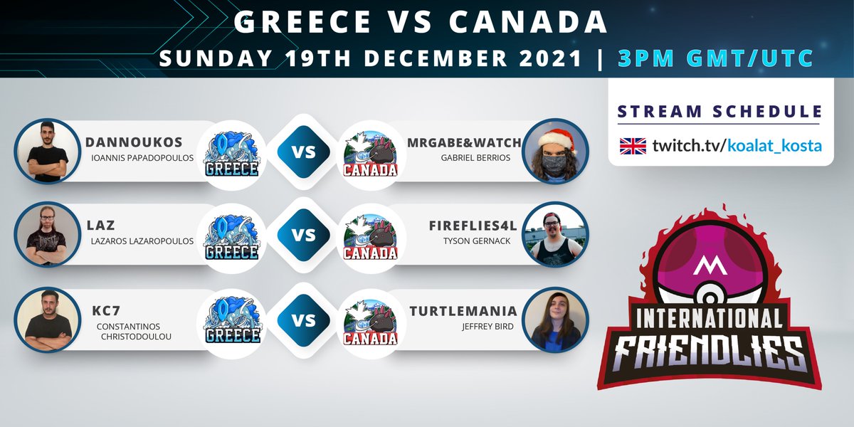 It's been a while everyone! We from the Greek VGC community hope you're all well given the ever-changing circumstances C-19 keeps on bringing us😕

To cheer us up with light-hearted fun, <a href="/VGCCanada/">Canada VGC</a> &amp; us organised a BDSP Friendly we will be streaming this weekend! Come join us! 🎉