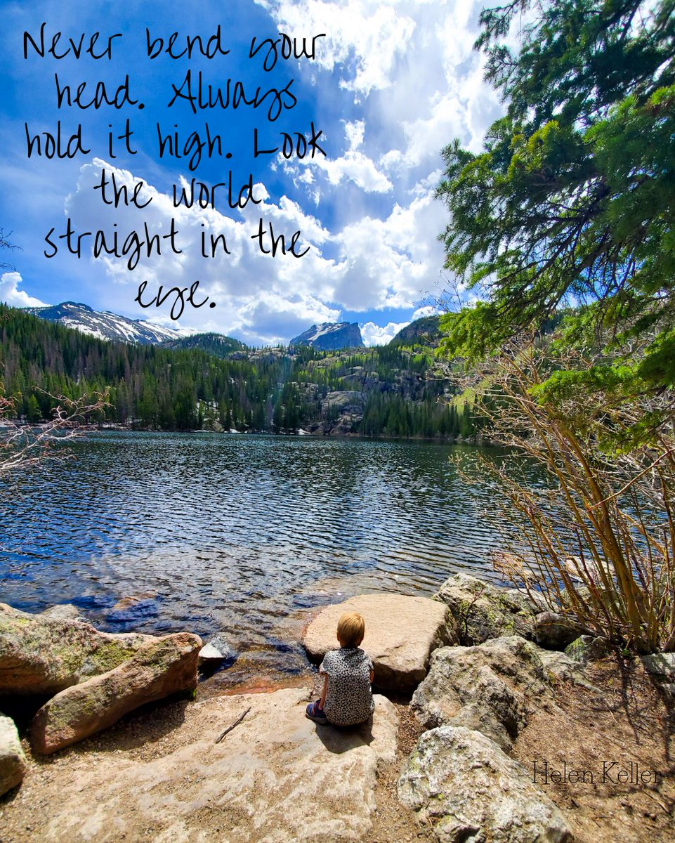 Righthereforno1's tweet photo. Be brave. Take chances. No matter the obstacle that lies ahead, look at it with confidence. Regardless of whether the adventure goes the way you planned or not, just by being a part of it, it will help you grow and lead you closer to the life of your dreams. #rockies https://t.co/q2vIzgcGCV