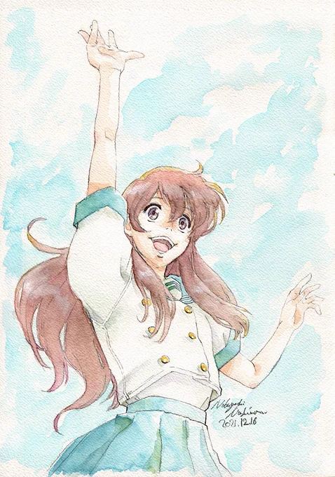 ただのファンアートです(╹◡╹) #アイの歌声を聴かせて 