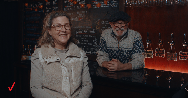 Marci and Randy Sanders were able to expand their biz and keep the hot dogs, beer and wine flowing. Learn how the right tech partner can propel your business forward. #IamVZ bit.ly/322spQ3