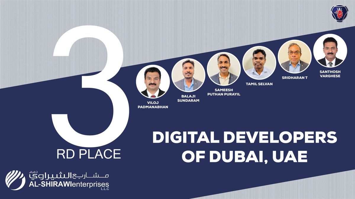 ShirawiLlc's tweet photo. Digital Developers of Dubai Team from @ShirawiLlc  have won 3rd place in the "Scania Improvement Hero Award" with their great Idea, as announced by #Scania the winners of the Scania Top Team Challenge out of 483 ideas they received! 
#team #dubai #digitaldevelopers #ase https://t.co/PfDJF5bzov