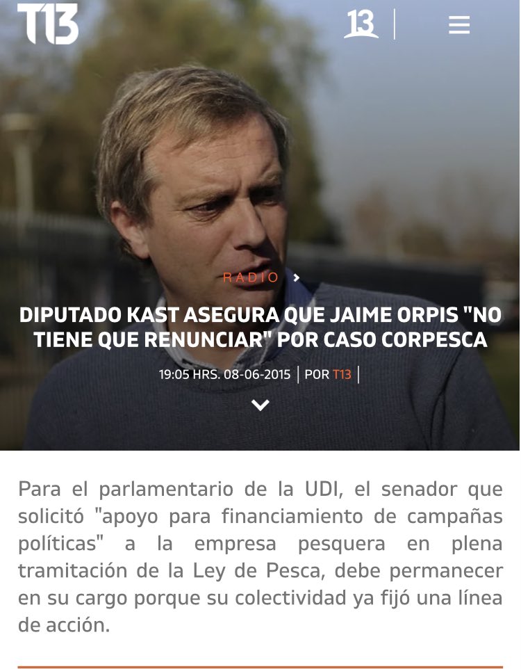 cgajardop's tweet photo. Luchar contra la corrupción no es una frase vacía. Es una decisión que se toma en momentos claves. En el medio de los casos de corrupción en la política, José Antonio Kast se cuadró con sus compañeros de partido Novoa y Orpis y dijo que el trabajo q hacíamos era un show.
#Memoria https://t.co/5C7z1ssuOz