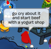 RewrittenMemes's tweet image. demi lovato slander in club penguin 💀