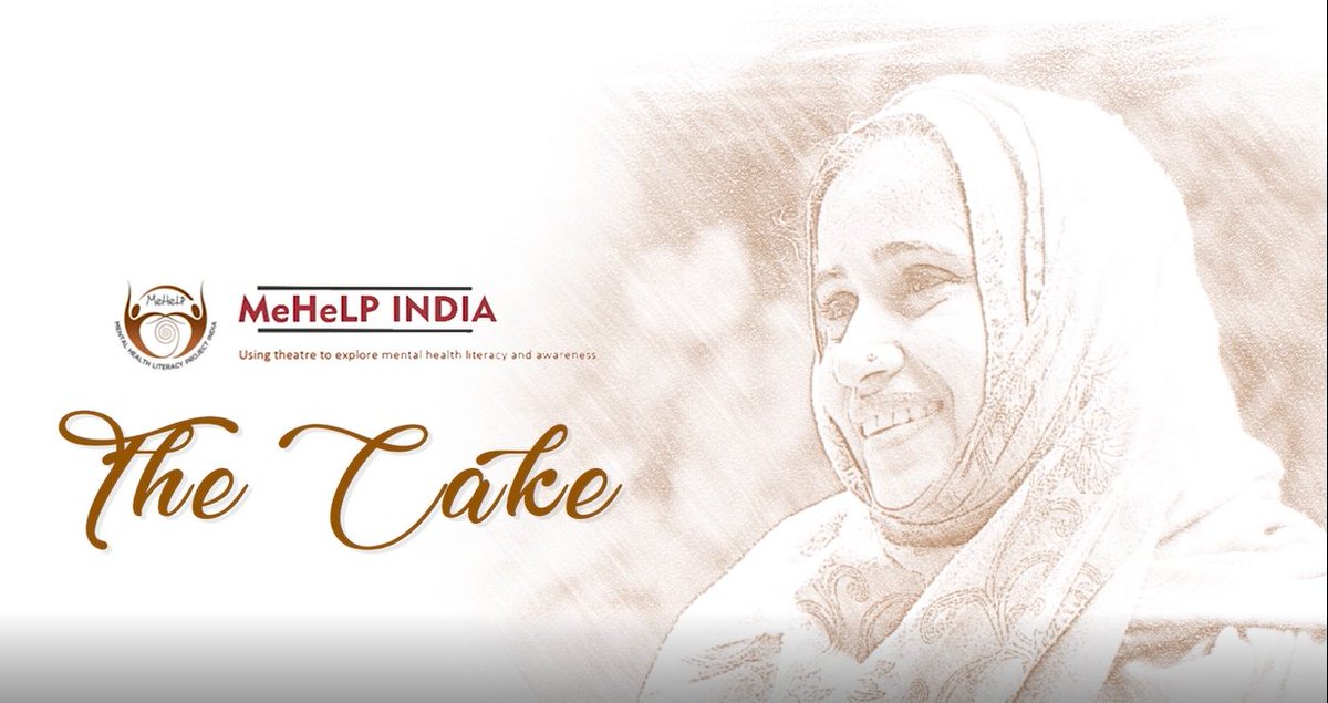 MeHeLP6's tweet photo. #MehelpMovies
Watch THE CAKE directed by Chandradasan
Story - @andykbarrett
https://t.co/h9oEXN56uw
From the series of short films produced by MeHeLP India, with the intention to promote Mental Health Literacy in #Kerala
#mentalhealthmovies #MehelpRoundup #Mehelp2021 https://t.co/ZPs4tx2G7D