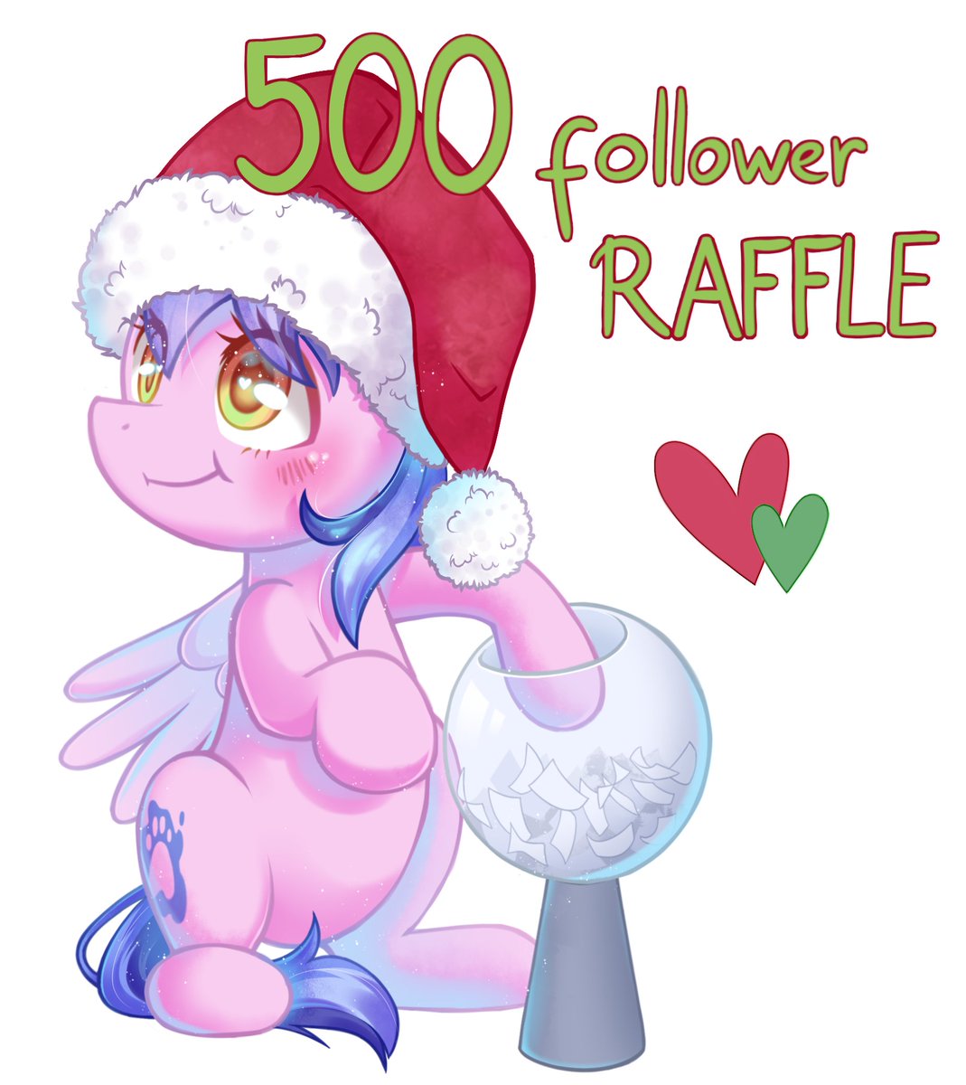 patchnpaw's tweet photo. Whaa 𝟱𝟬𝟬 followers!
ヘ("°▵°)ノﾞ Okay everypony, 5 winners will be drawn this time!!
Each winner gets a chibi sketch like the example ♡

𝗧𝗼 𝗲𝗻𝘁𝗲𝗿, 𝗽𝗹𝗲𝗮𝘀𝗲:
♡ Follow
♡ Like
♡ RT

Raffle ends 31. December 23:59
~Thank you!~

#artraffle #MLP #brony #art #sketch https://t.co/CHDvgheS2l