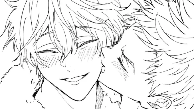 秒で消すんですけどちょっと時間出来たのでまたちまちまかいとったやけどきすみくんおじさんのワイ、きすみくんの笑顔好きすぎてついうっかり描きがち 