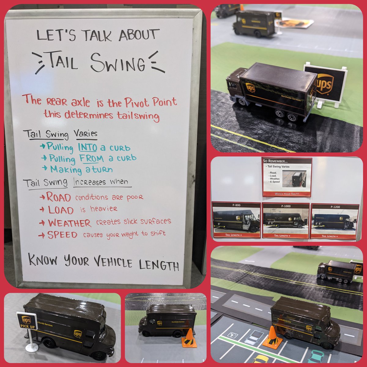 baymeadows_ups's tweet photo. Watch your Tail Swing and park smart! Penny is always watching ๐ #pennypeak #elfonthepkgcarshelf #tailswing https://t.co/i9mWGI1Ppr