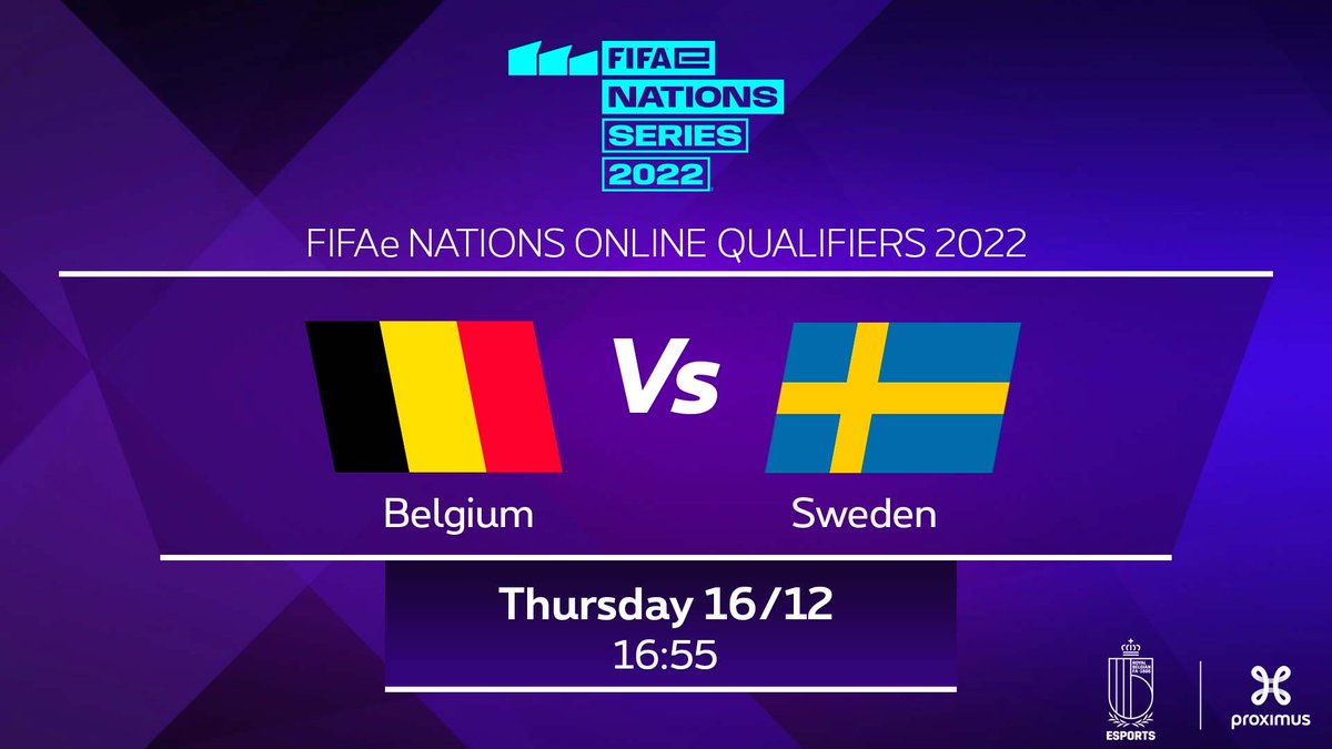 Join us from 16:50 to cheer on our #eDevils 🇧🇪 as they will try to qualify for the #FIFAe Nations Series Main Event ! ⚽️

📺🇫🇷 prx.ms/3m7beUk
🎙 <a href="/ArteekTV/">Guillaume "Arteek" Beeckman</a> &amp; <a href="/FUTwithApero/">Xavier Izzi</a> 

📺🇳🇱 prx.ms/3dUeSMJ
🎙 <a href="/TreurRene/">Rene Treur</a> &amp; <a href="/soaresduarte20/">Bravelzinho 🕊❤️‍🩹🇨🇻🇵🇹🇨🇩</a> 

#ComeOnBelgium 🇧🇪