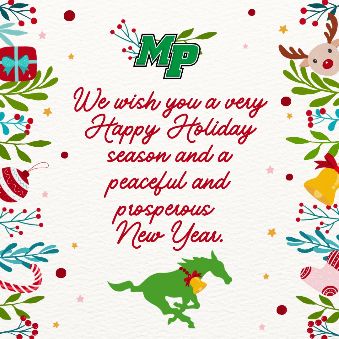 We wish you a very Happy Holiday season and a peaceful and prosperous New Year <a href="/MyersParkHS/">Myers Park High</a>