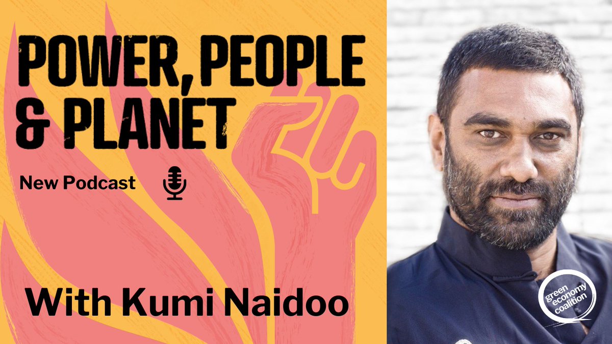 After some inspiration and a sprinkling of hope? ✨
Have a listen to our #podcast host <a href="/kuminaidoo/">Kumi Naidoo</a>  who has some frank conversations with activists, artists and community leaders on the front lines of building a new #socialcontract around the world. 👊
powerpeopleplanet.org
