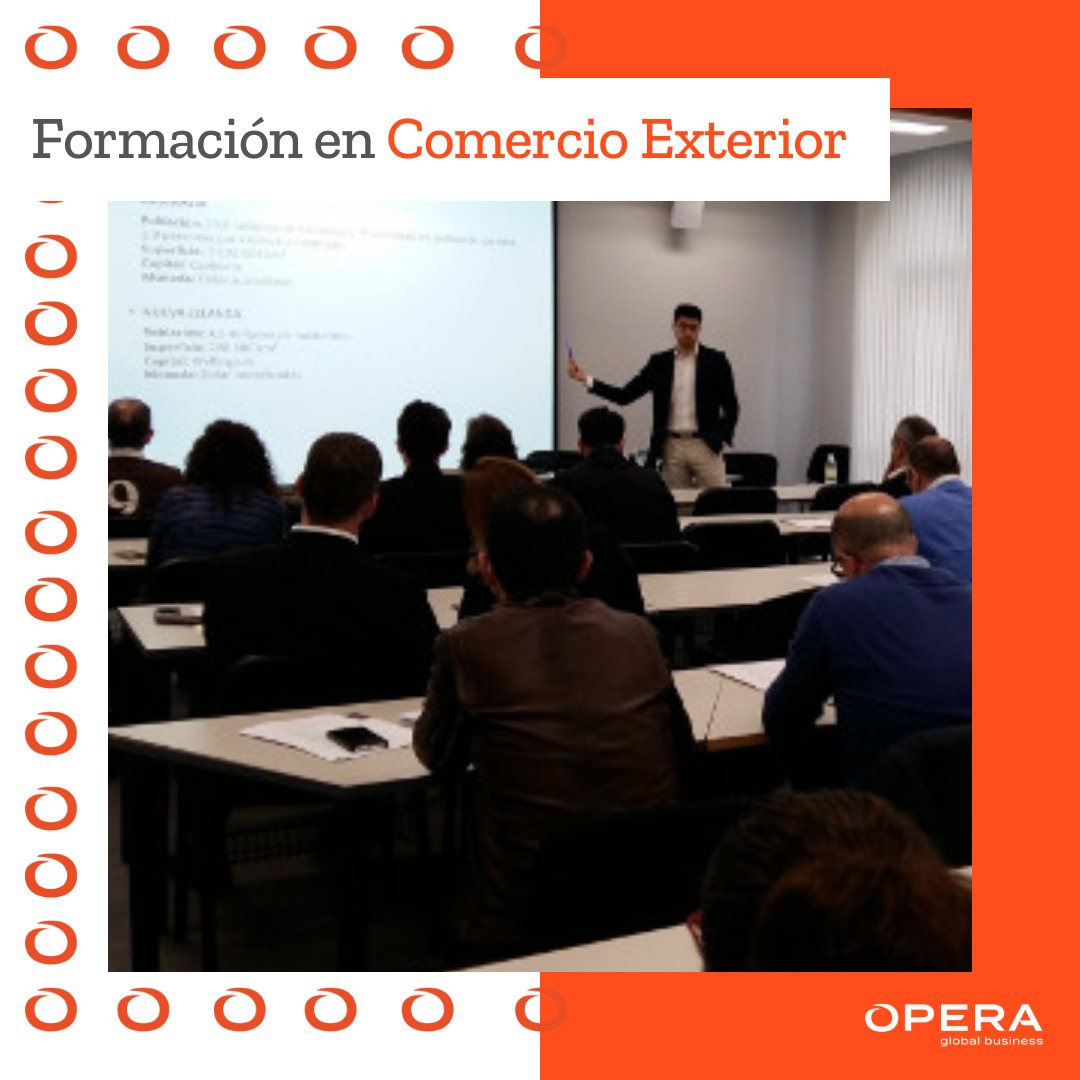 🇪🇸 Desde Opera GB ofrecemos una formación especializada en Comercio Exterior 🗺️📍

Contamos con una plataforma e-learning 💻 y con un catálogo de más de 100 cursos sobre comercio exterior con modalidad presencial, a distancia y online 👨🏻‍🏫

Conócelos 👉🏻 operagb.com/consultoria-in…