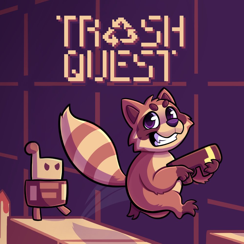 RedDeer_Games's tweet photo. ❗ @TrashQuest has landed on #NintendoSwitch ❗ 

Dynamic, fully fledged oldschool metroidvania is available also on #Xbox platforms 🎮🦝

Watch launch trailer here ⬇️
https://t.co/Y0ODnHx7tk

#indiegames #indiedev #raccoon #metroidvania #retro #platformer #pixelart #2d #gaming https://t.co/DyigY0alVx