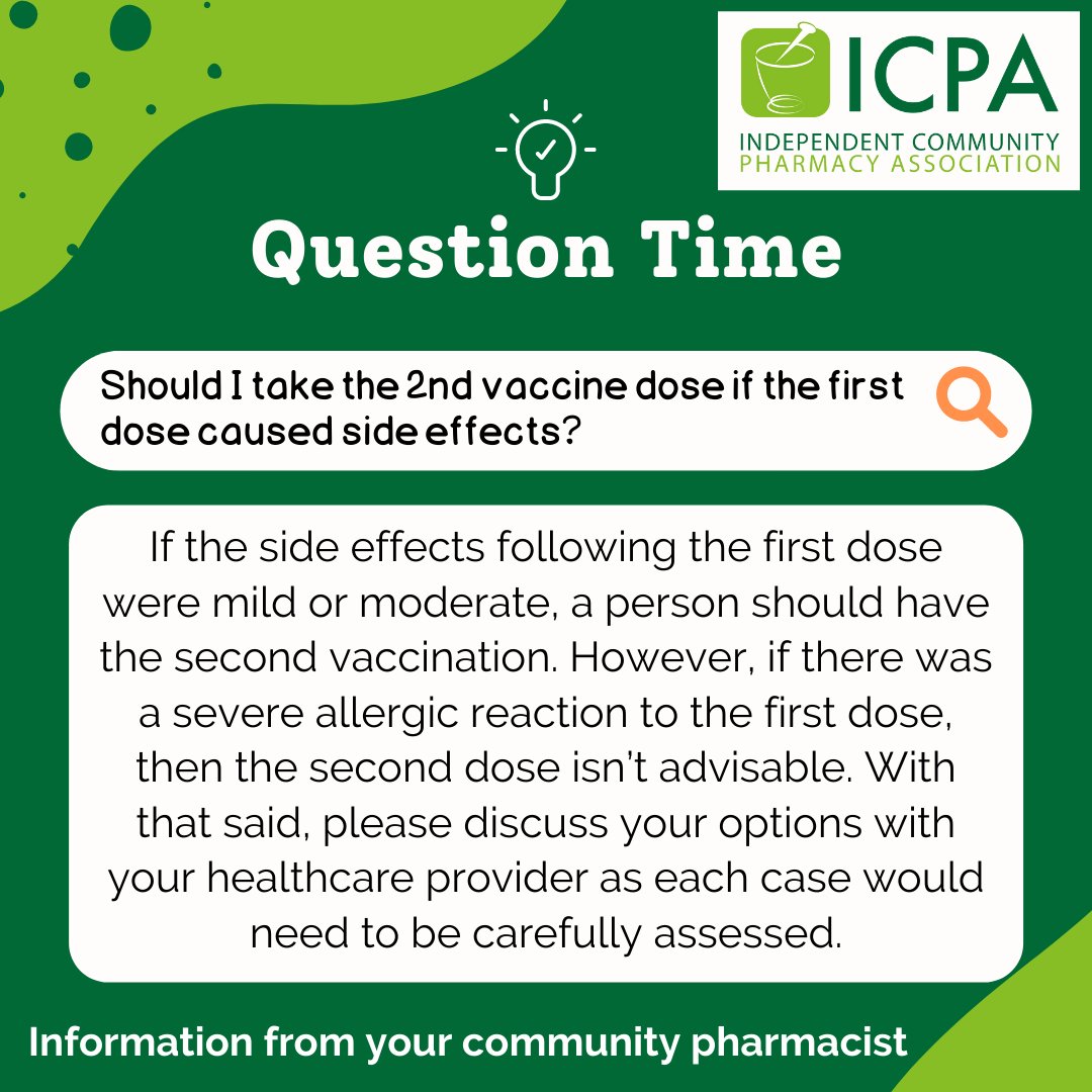 Unsure about your 2nd dose?
With so much information - its hard to get proper answers. Your pharmacist is here to help you answer any Covid-19 vaccine questions.. In the meantime, here are some popular questions we answered to make research easier for you
#ICPASA #StaySafe