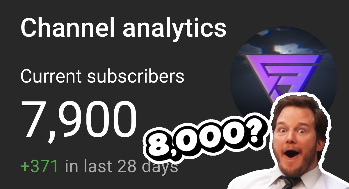 comp3int's tweet image. Can we hit 8,000 subscribers before 2022??? Hey @unitygames - Fancy throwing me a shoutout? 😂

#MadeWithUnity #UnityTutorial #UnityTips #GameDev #IndieDev