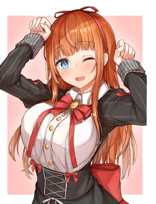 反省のポーズ! #ちぇり絵 