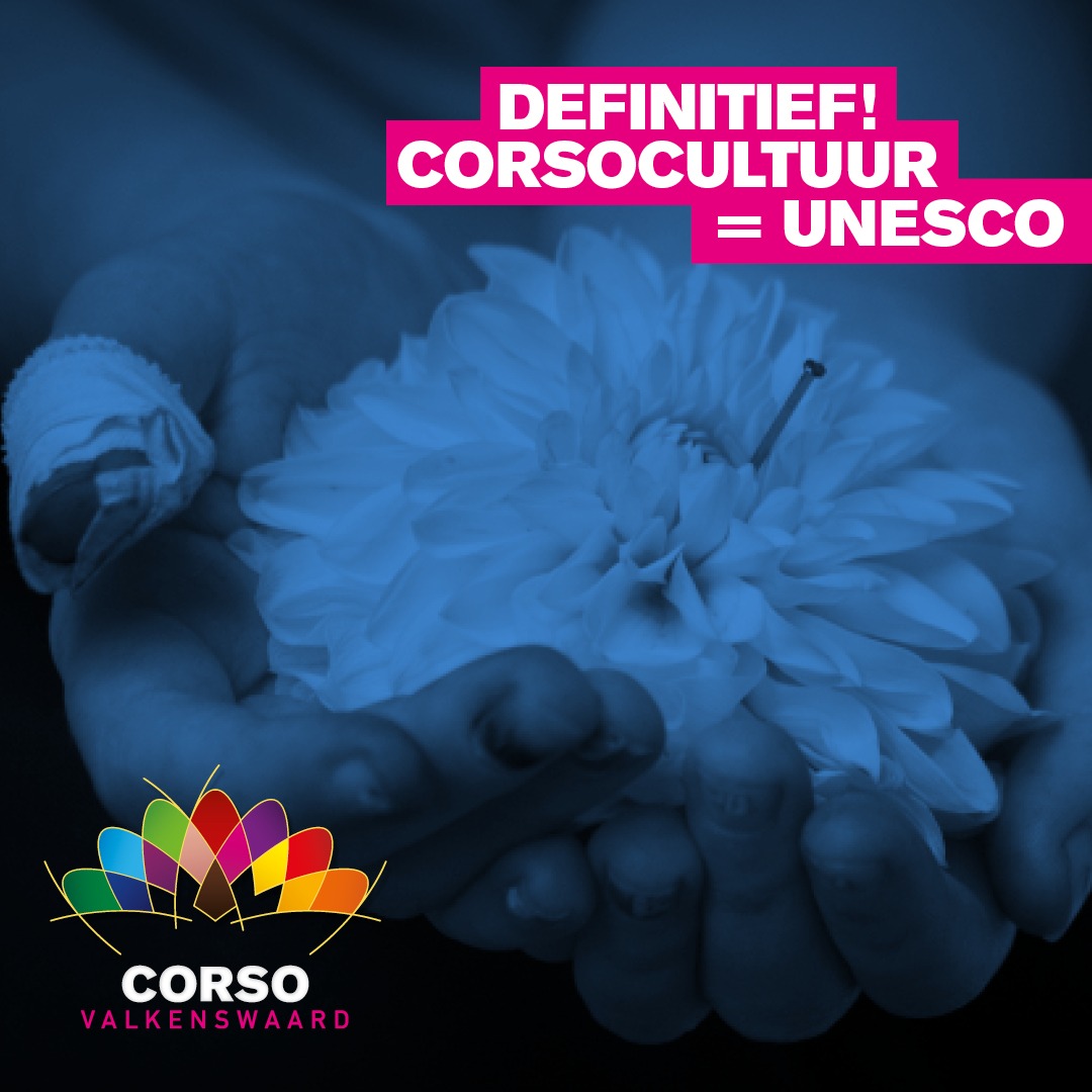 BC_Valkenswaard's tweet photo. Corsocultuur = UNESCO!

Het is officieel! De corsocultuur staat vanaf vandaag op internationale Unesco lijst. Voluit de Internationale Representatieve Lijst van Immaterieel Erfgoed van de Mensheid. Een geweldige eer om op deze wereldwijde lijst te mogen staan! #UNESCO https://t.co/5J0reewCf2