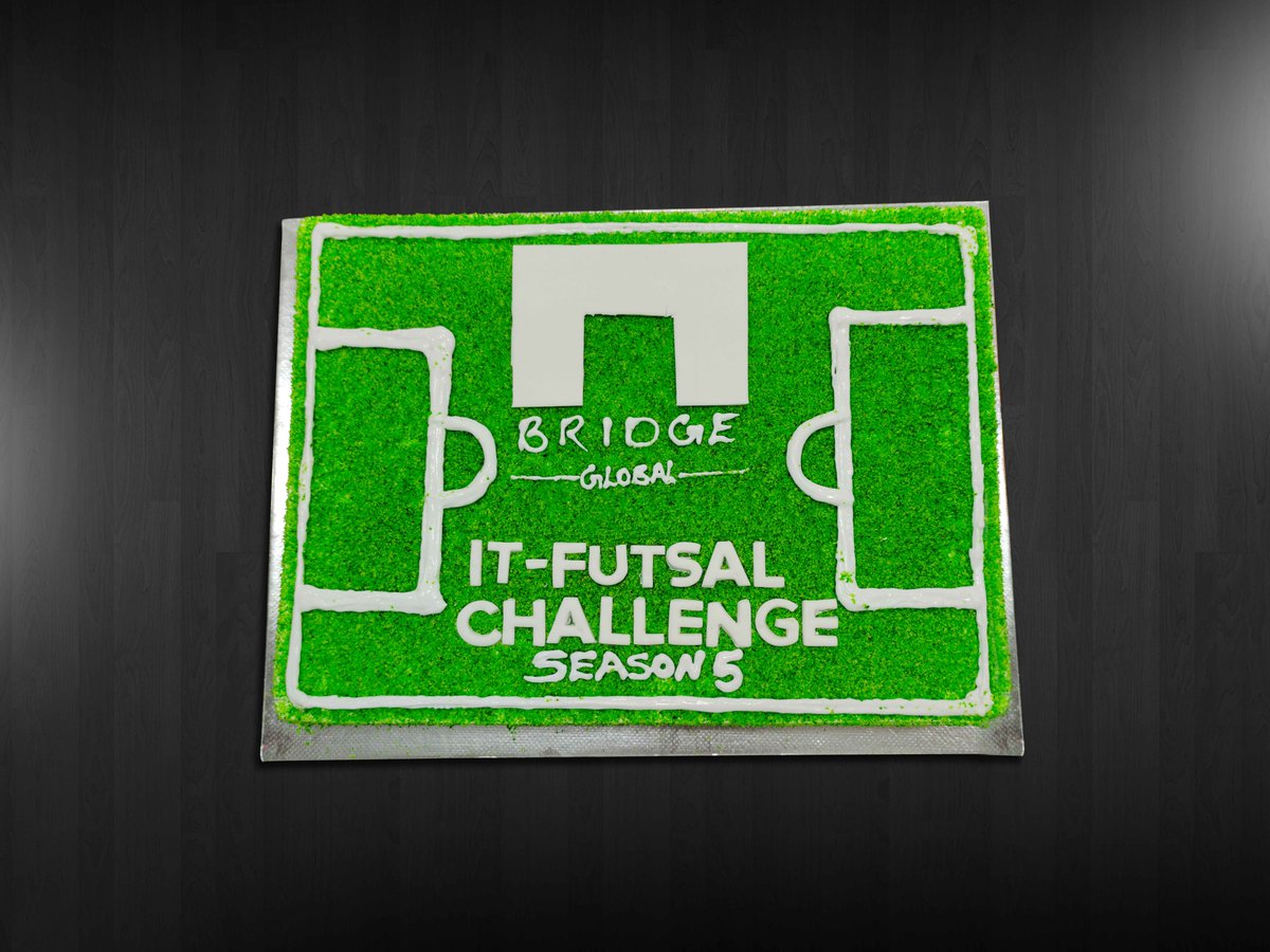 ItFutsal's tweet photo. IT Futsal Challenge Season 5 by @Bridge_Tweed success celebration🎉! It’s an occasion of great pride and pleasure that definitely calls for a cake🥮. Congrats to Team #Futsal and all #Bridgys.

#ITFutsalChallenge #celebration #futsal #futsalmatch #football #BridgeGlobal https://t.co/XSM600oeSA