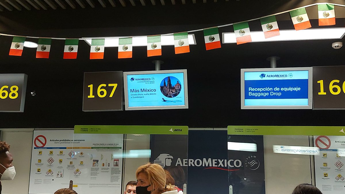 Aeromexico - Información de equipaje