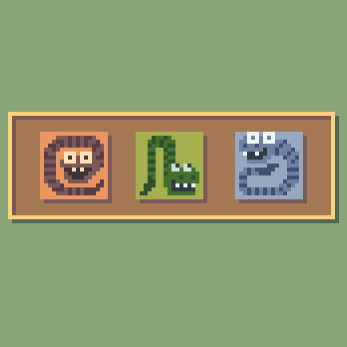 WojtekWitowski's tweet photo. #ssset of #snakes for @Pixel_Dailies
#pixel_dailies #pixelart 🙂🐍 https://t.co/xwAJiH9lZ5