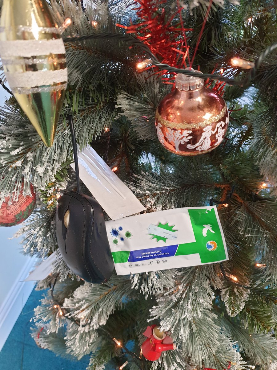 Acgray3189Ian's tweet photo. Fire service humour #2 , the crews have gone all the way with the new tree decorations.
#safexmas https://t.co/0nEJKdulzb