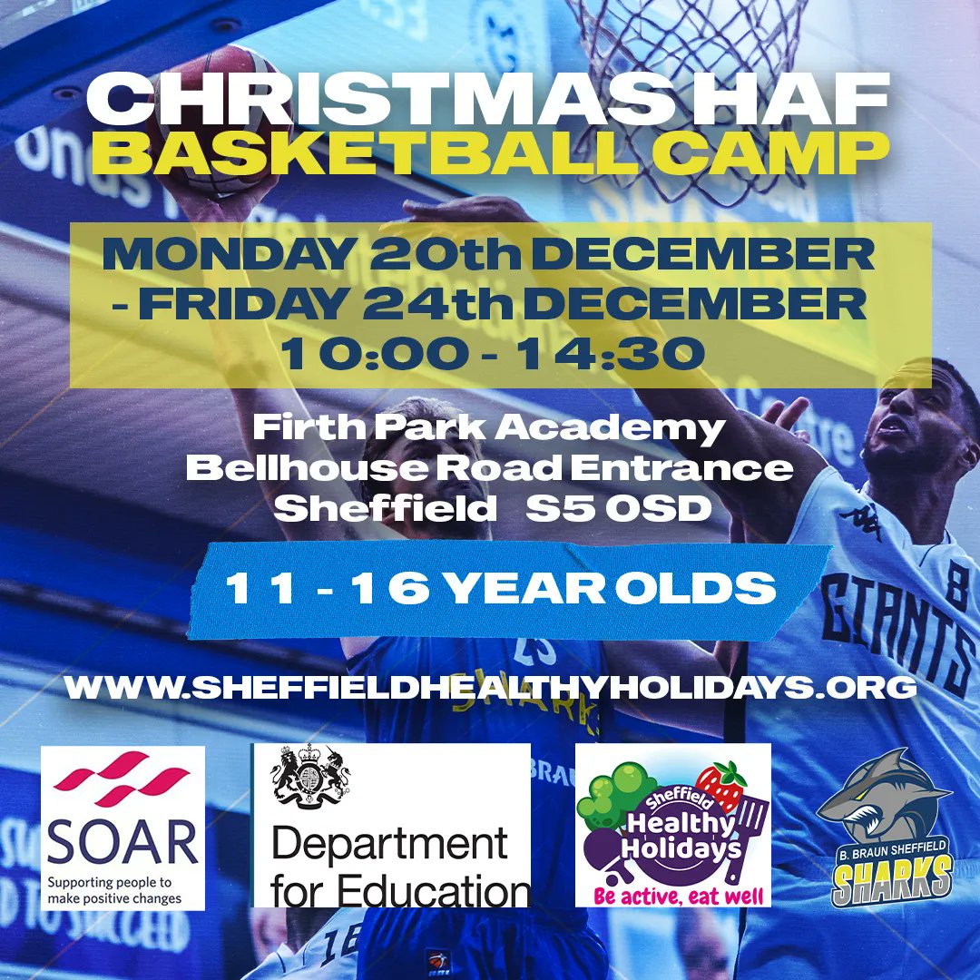 Basketball sessions in Shiregreen in the holidays for 11-16s!