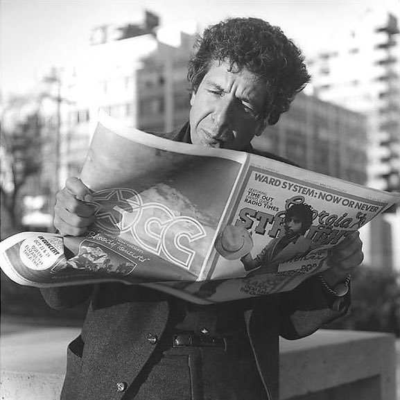 TheDailyLeonard's tweet photo. 🗣️
My tunes often deal with a moral crisis. I often feel myself a part of such a crisis and try to relate it in song. There’s a line in a poem I wrote that sums this up perfectly: 

‘My betrayals are so fresh they still come with explanations.’

#LeonardCohen https://t.co/PIhBZaFjO0