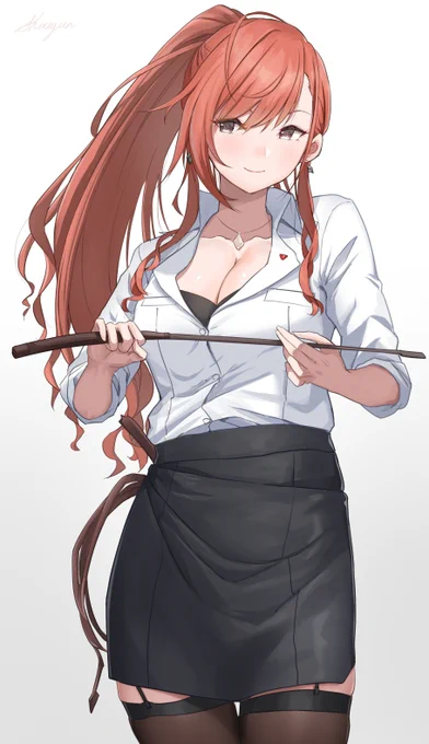 おはよう

今日は筋肉トレーニング教官役

#シャニマス 
#有栖川夏葉 