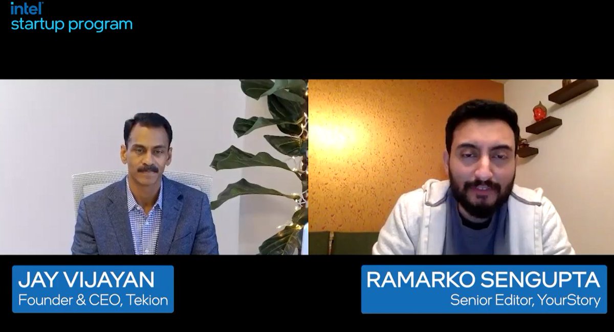 YSEcosystem's tweet image. &apos;In the US &amp;amp; other global markets, if you deliver a great product &amp;amp; quality then the adoption will be very strong. This way Indian products can go global&apos; -@JayVijayan, Founder &amp;amp; CEO, @tekioncorp

Join: bit.ly/3EXKLQl

#intelstartupprogram #startupsshowcase #deeptech #ai