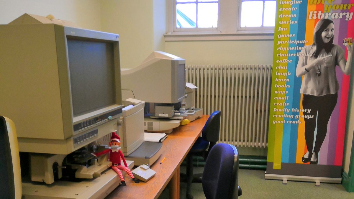 LibFalkirk's tweet photo. Falkirk Library's Elf sure gets around. He's really into local history, but he must have been working out if he's able to move those huge Falkirk Herald indexes!
#librarylife #libraryelf #falkirklibrary #falkirk #behindthescences #elfithelibrary https://t.co/cMYBvsuvjd